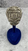 Kings County New York Sheriff Badge 1914-1915