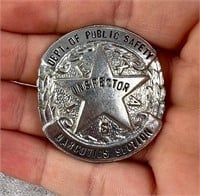 Texas Narcotics Section Inspector Badge