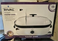 Rival 16-qt roaster oven in box