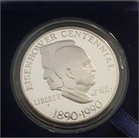 Eisenhower Centennial Silver Dollar #2