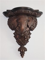 Beautiful Ceramic Decorative Elephant Shelf
