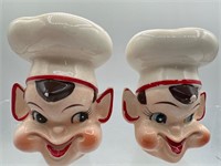 Vintage pixie salt and pepper shakers