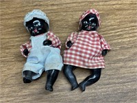 Vintage Black Americana Jointed Dolls