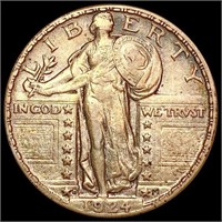 1924-D Standing Liberty Quarter NEARLY