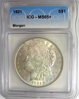 1921 Morgan ICG MS65+