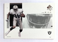 2001 Upper Deck SP Authentic Jerry Rice Card #67