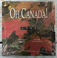 1995 Oh Canada! uncirculated coin set - sealed