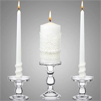 Irenare 3 Unity Candles with Candle Holder for Wed