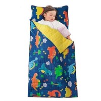 Sivio Toddler Nap Mat with Weighted Blanket 3lbs a