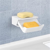 Double Layer Shower Soap Holder, Self-Draining and