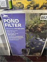 SMART POND POND FILTER RETAIL $190