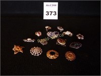 Vintage Brooches - Hearts & More