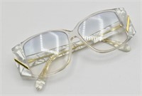 Silhouette Mother of Pearl & Gold Eye Glasses