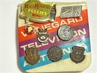 Vintage Pins: Will Rogers Follies Post office , Ai