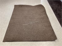 Brown Rug, 54"x71”