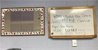 Bulletin Board & Dry Erase Board