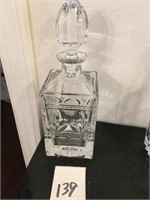 Lg Crystal Decanter (Very Heavy Crystal)