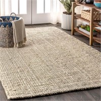 Pata Chunky Light Ivory 3 ft. X 5 ft. Area Rug