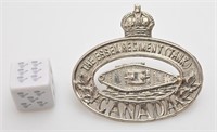 Badge WWII Canada Regiment Essex Tank