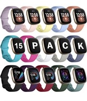 GEAK 15 Pack Bands Compatible with Fitbit