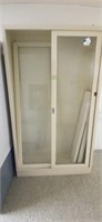 2 Door Glass Cabinet