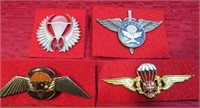 Special Forces Lot 4 Paratroopers Badges Worldwide