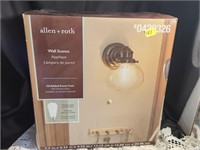 NEW Allen Roth Wall sconce