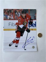 Photo 8x10 signée par Kyle Turris avec certificat