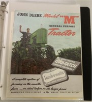 set of Reproductions of JD Tractor Brochures