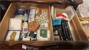 Drawer Lot of Assorted Jewelry
