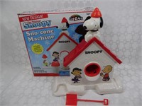 Snoopy Sno-cone Machine