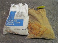 (2) Bags Misc Tire Chains