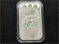 Lady Liberty Silver Bar