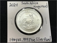2024 South Africa Krugerrand Silver Round
