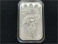 Lady Liberty Silver Bar