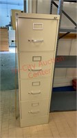 4 Drawer Steelcase File Cabinet 52 1/2 x 28 1/2 x