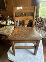 Child's Oak Chair