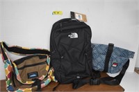 The North Face Back Pack New. Kayu & Ethnotex