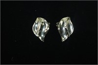 Pair of Golden Ear Clip-Ons