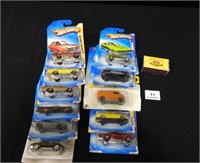 Hot Wheels Collector's Toy Replica Cars; (11);