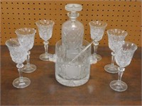Crystal Stemware and Cocktail Set.