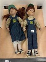VTG John Deere Porcelain dolls
