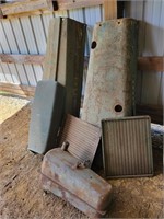 TRACTOR HOODS AND RADIATOR COVERS
