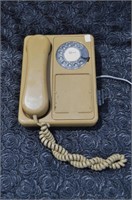 Vintage Northern Telecom Rotary Dial Wall Phone