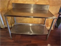 Stainless Steel Prep Table