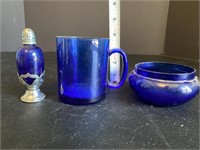 Cobalt Blue Shaker Mug Bowl