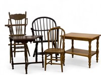 Chair and Table Furniture Grouping (5)