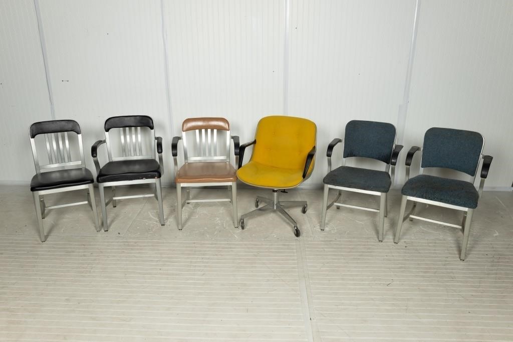 MCM Office Chairs inclu Steel Case (6)