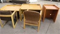 (3) Computer Desks w/(2) Chairs