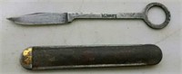 Very Rare Marbles Bird & Trout Fixed Blade knife
